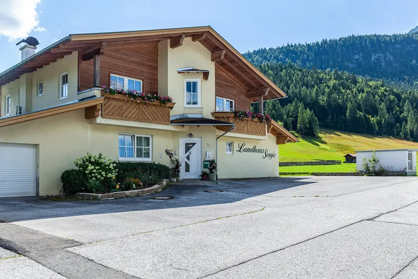 Apartamento 'Landhaus Sonja 1' com vista para a montanha, terraço e Wi-Fi - Image 1