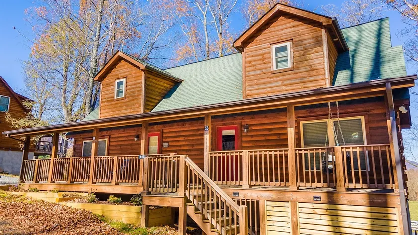 Rustic Log Cabin TH | Mtn Views | Walk to Downtown - Image 1