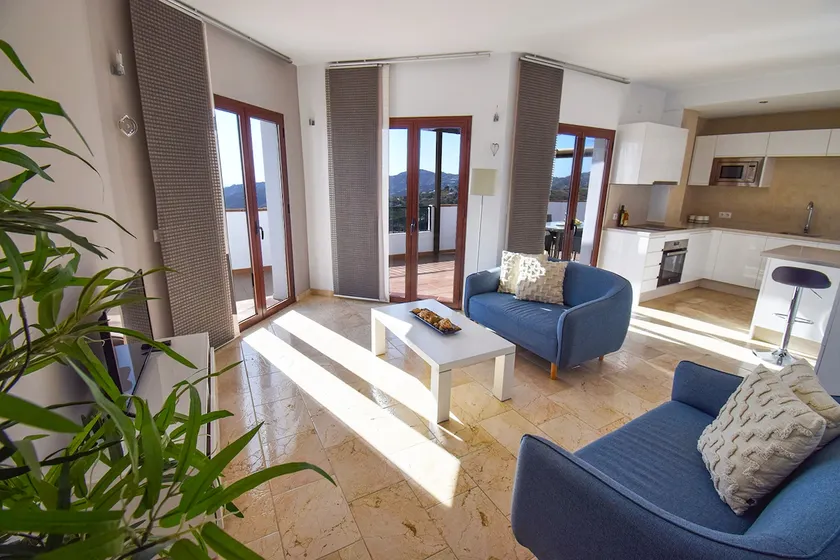 Penthouse 17A, Frigiliana 2 bedroom, Pool, Large Terrace and Amazing views in the center of Frigiliana HansOnHoliday Rentals - Image 1