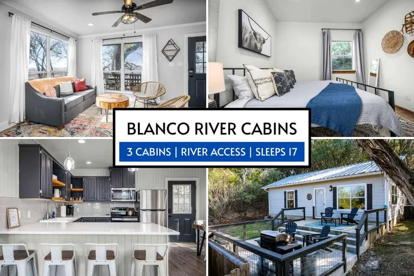 River Walk | Fire Pit | BBQ | Sleeps 17 | 3 Cabins - Image 1