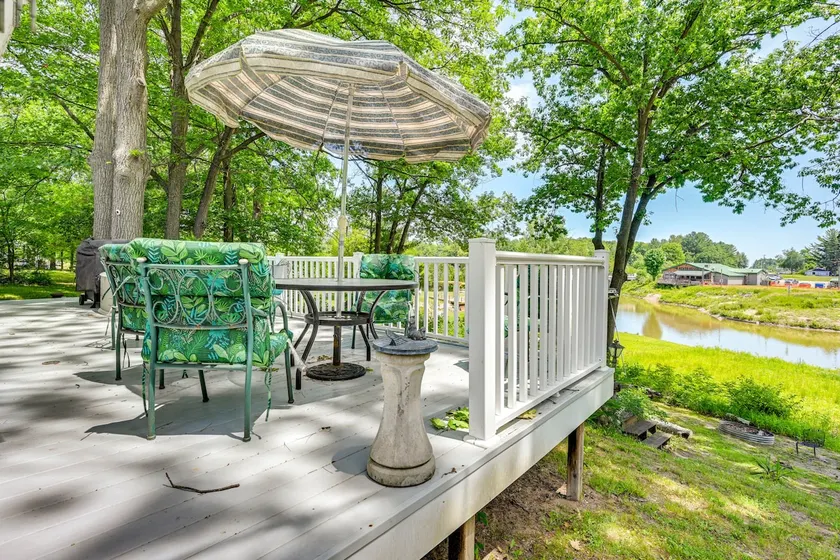 Waterfront Gladwin Home w/ Deck + Fire Pit! - Image 1