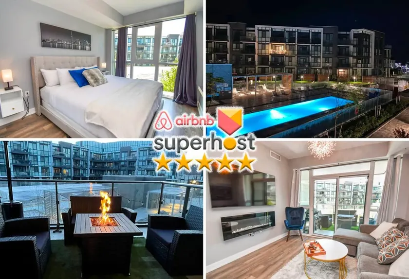King Bed*Pool*Fireplace*BBQ*Smart TV - Image 1