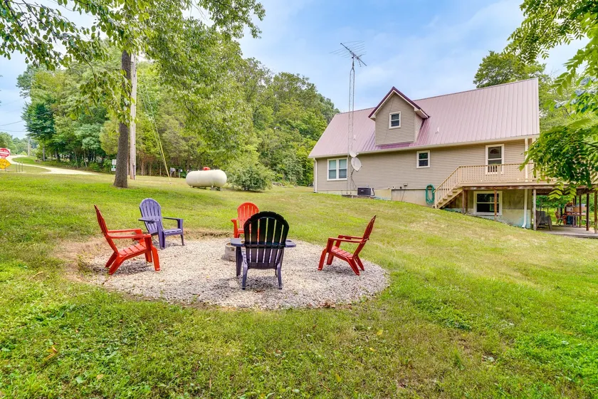 Modern Eckerty Home w/ Deck on Patoka Lake! - Image 1