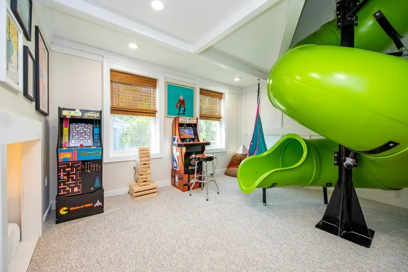 The Green Monster: Indoor Slide + Basement Bar - Image 1