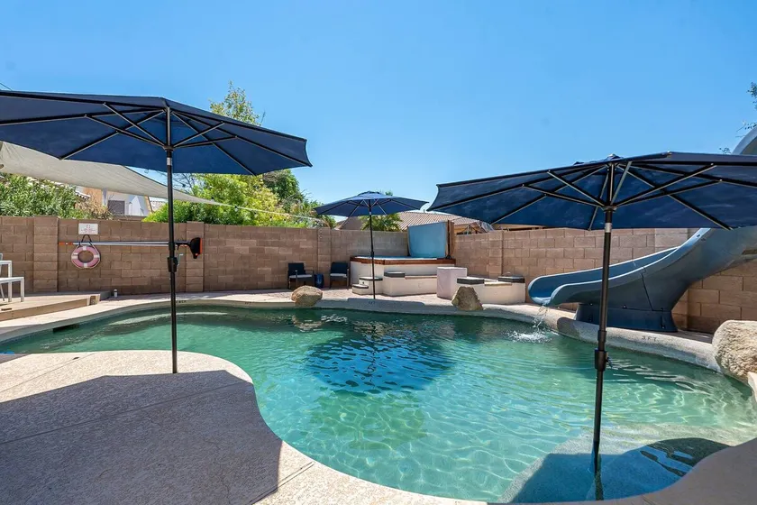 Pool w/Slide~Firepit~HotTub~BBQ~UHad Me at Gilbert - Image 1