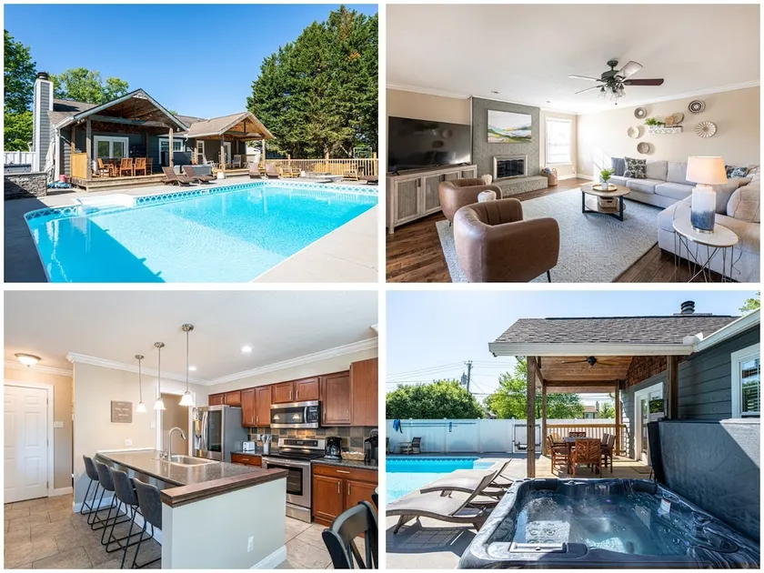 Pool Home~Basketball~Hot Tub~Firepit~Diving Board - Image 1