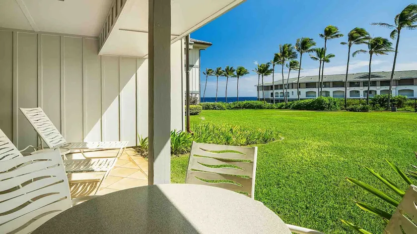Poipu Sands 411 By Parrish Kauai: Private & end unit - Image 1