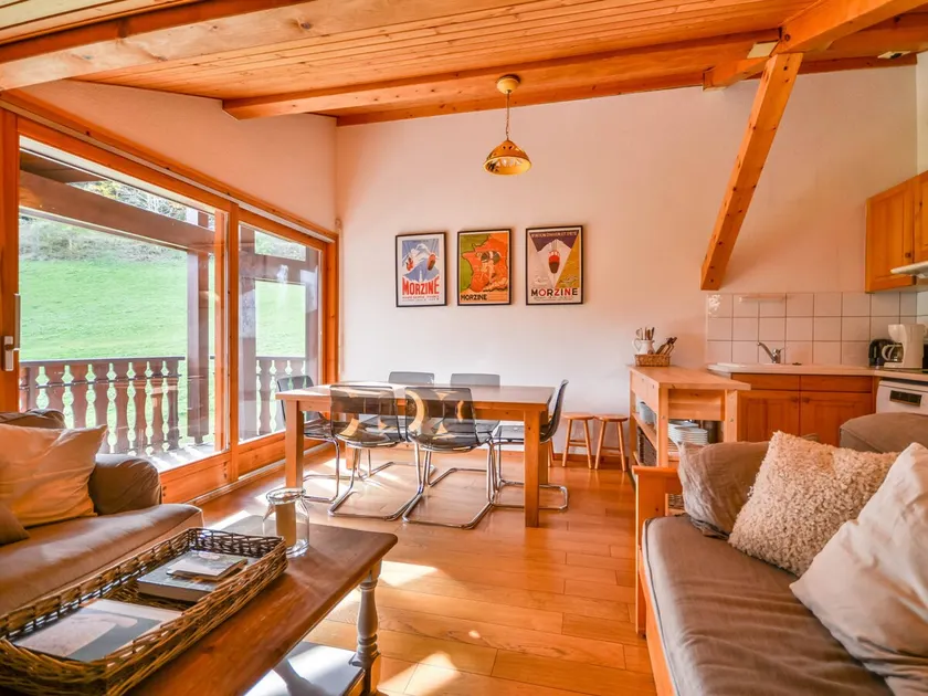 Morzine apartment, 3 rooms, 6 people. - Image 1