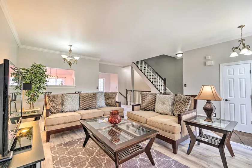Pond-View Deck + Pool Table: Woodbridge Haven! - Image 1