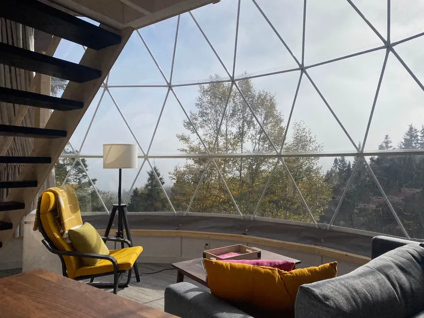 Dome #3 ocean view at Domaine Renard - Image 1
