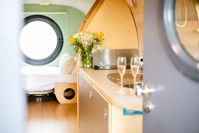 Luxury Glamping Anthropod with Hot Tub-Ben Cleugh - Image 1