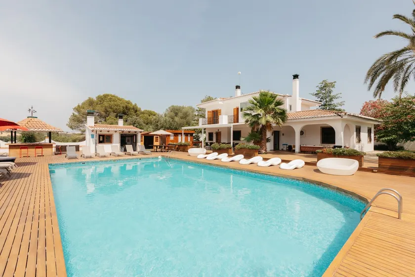 Villa Huerta 1 Manises, jacuzzi, sauna, piscina - Image 1