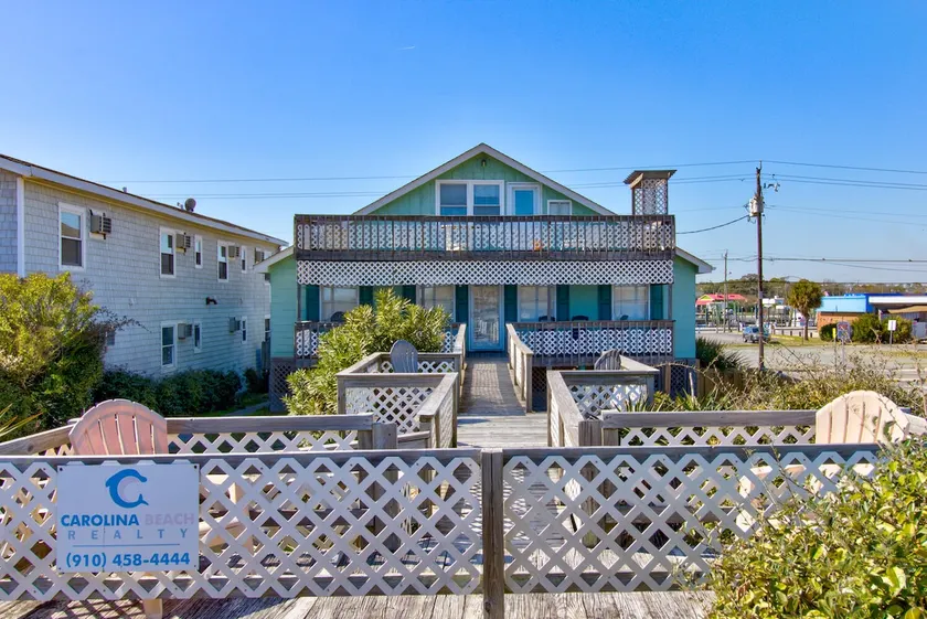 Averette Cottage: 4 BR / 2 BA maison unifamiliale à Carolina Beach, 16 personnes - Image 1
