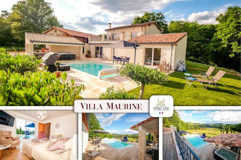 Villa Maurine - Piscine chauffée - Spa - Clim - Salle de Fitness - Image 1