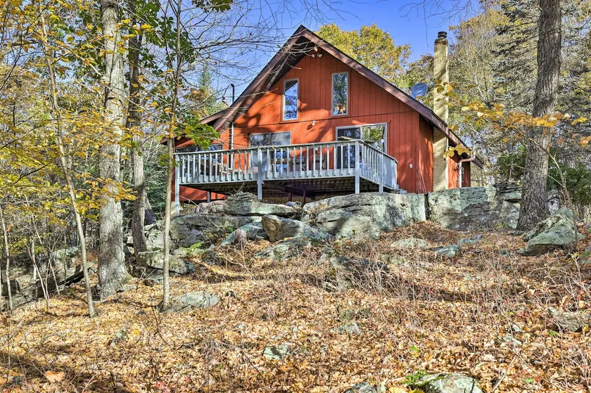 Deck + Forest Views: Secluded Cresco Cabin! - Image 1