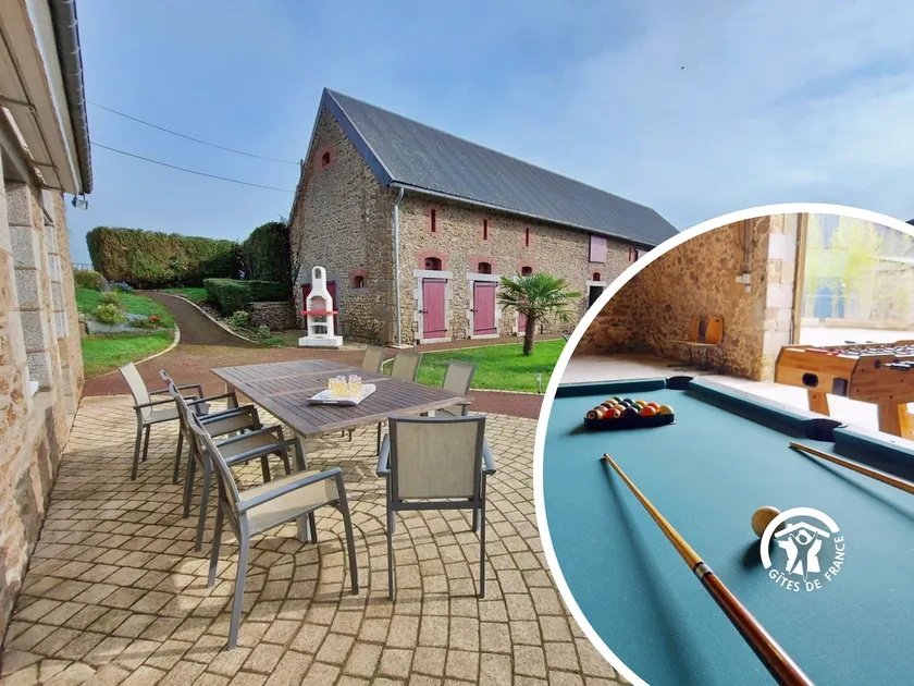 Family-Friendly Gîte with Game Room, Garden, and Nearby Activities in Juvigné - Image 1