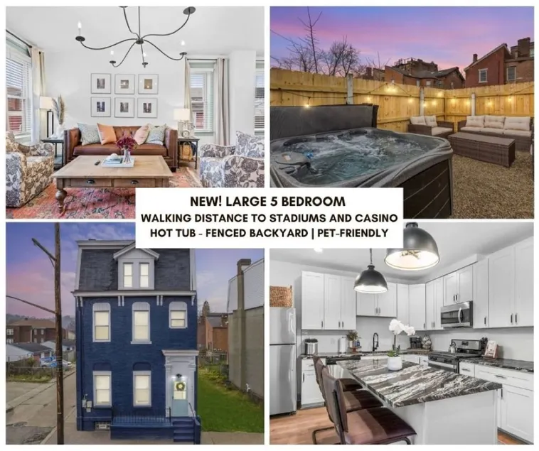NEW! Luxurious 5bdr w/ a hot tub. Walk to stadiums - Image 1