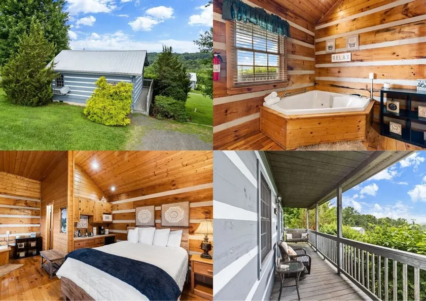 Pines Cabin with Jacuzzi and Views-Cabin 12 - Image 1