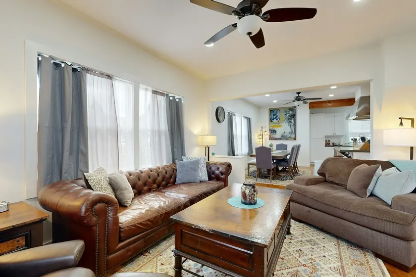 Relaxing river-view home with private patio, grill - Image 1