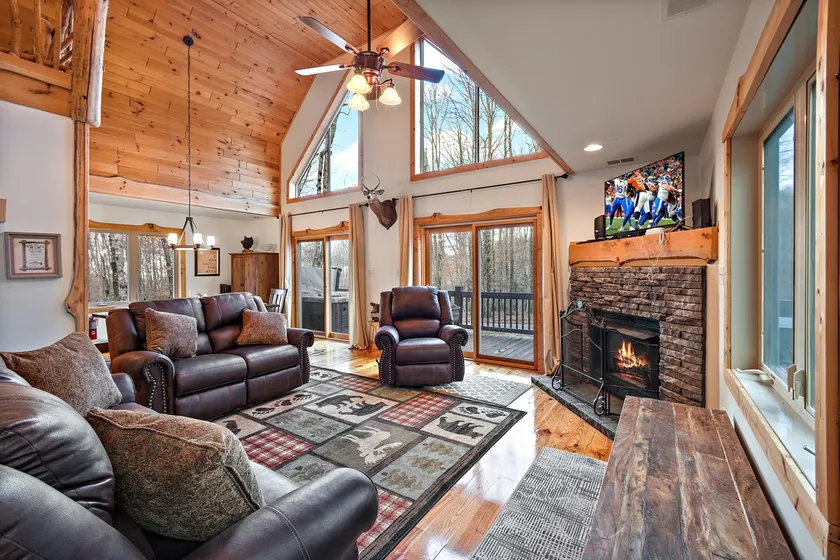 A-Frame Cabin Atop Beech Mountain - Image 1