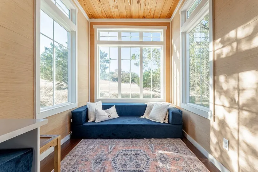Walnut Horizon Tiny Home With Observation Deck - Image 1