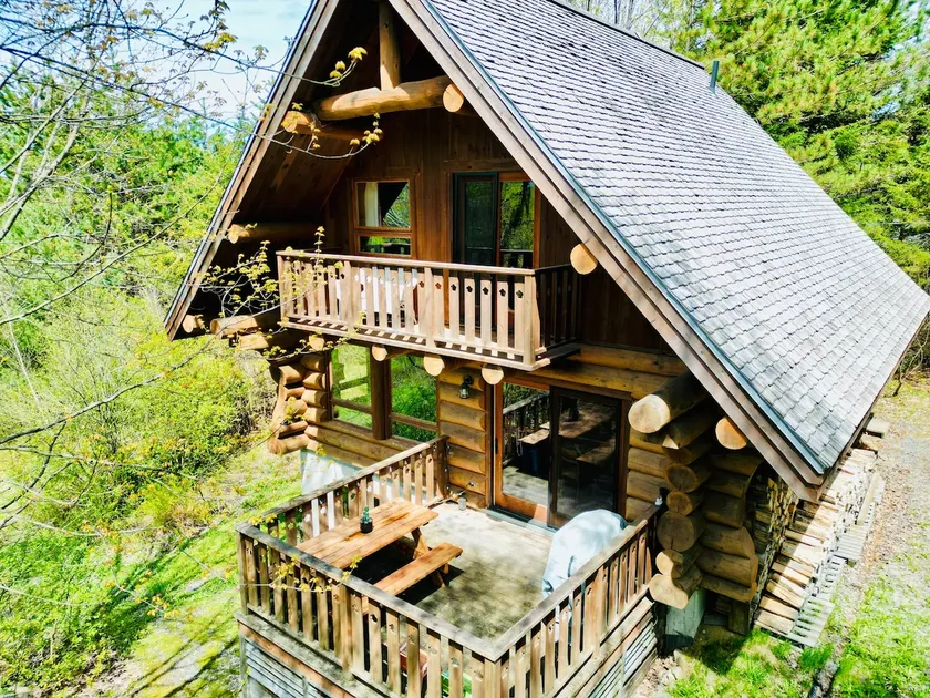 Cabane du Hibou - Wood fireplace - Mont Owl's Head - Image 1