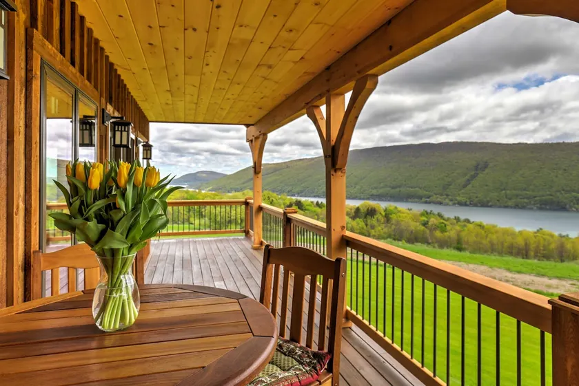 Naples Cabin w / Large Wraparound Deck & Lake Views! - Image 1