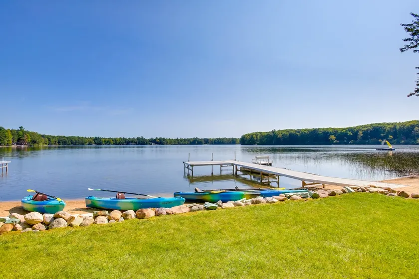 Interlochen Lake House w/ Deck, Fire Pit & Dock! - Image 1