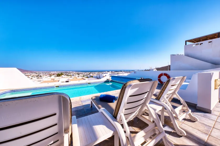 Villa - Lava and Sea - Pool, BBQ and Sea View By Lanzarote Vacation Homes - Image 1