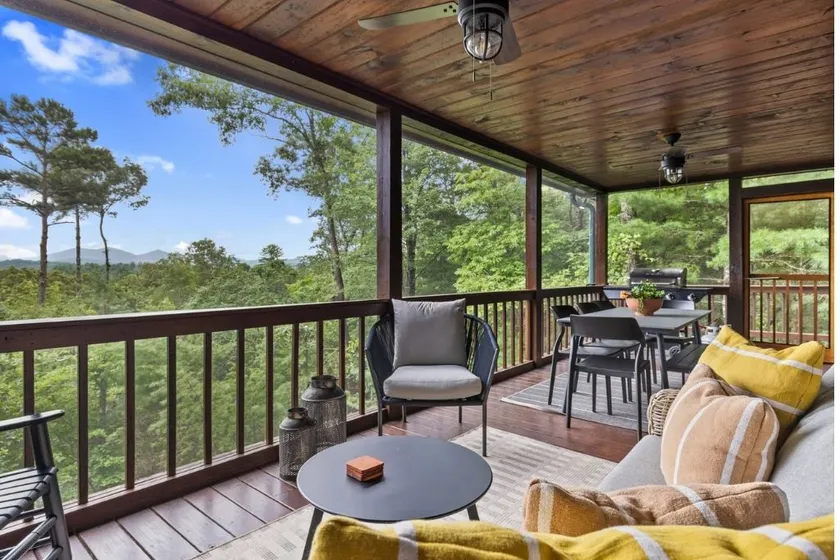 Mountain Views · Game/Bunk Room · HotTub · Firepit - Image 1