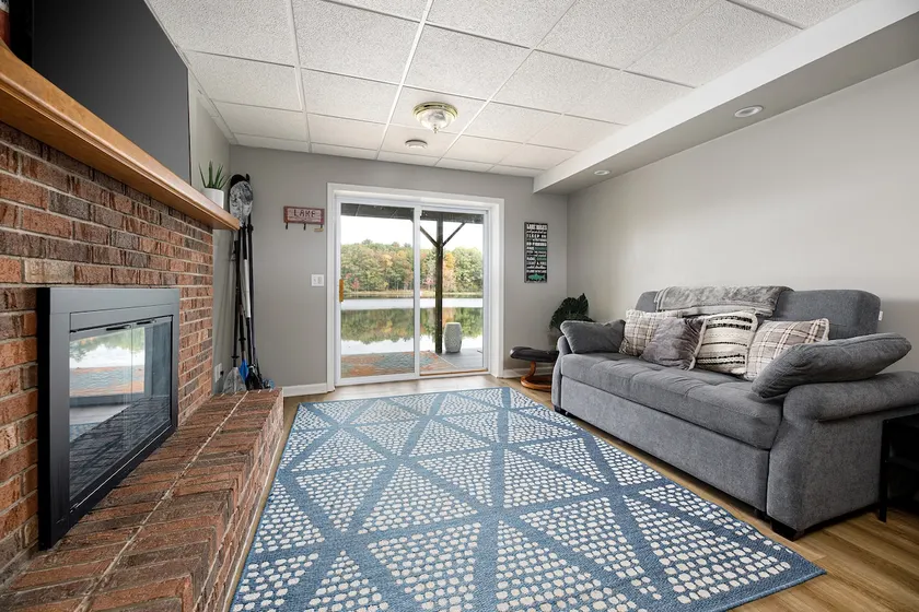 Bryan Lake Oasis in Downtown Lake Ann | Firepit | - Image 1
