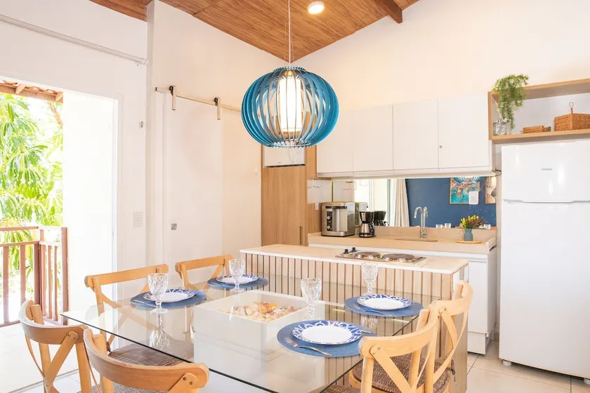 Pool view apartment with bedroom and mezzanine - Image 1