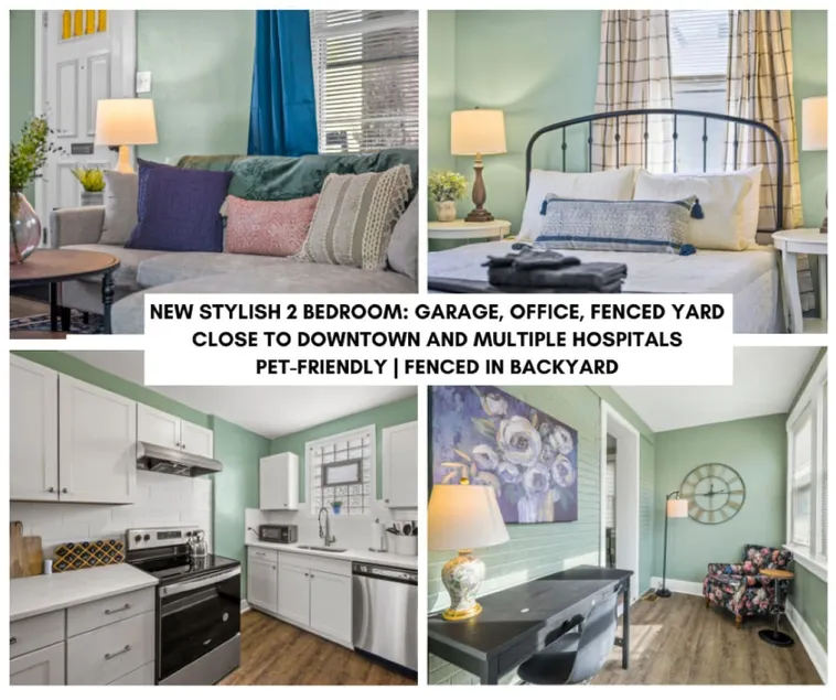 NEW Stylish 2 bedroom: Garage, office, Fenced yard - Image 1