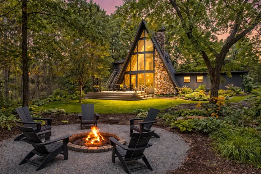 Maple Bluff Escape | A-Frame w/ Hot Tub + Theater - Image 1