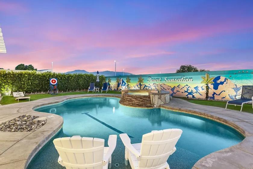 Desert Sunsation: Pool, Spa, FirePit, Bar, Arcade! - Image 1
