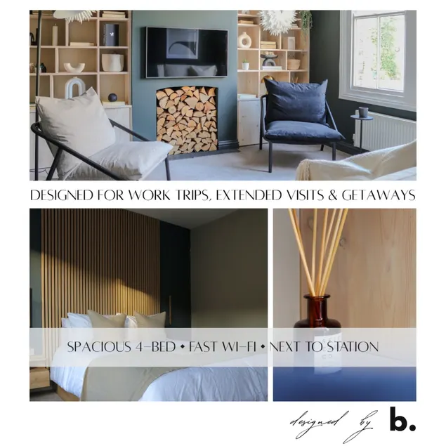 The Railhouse | A Stylish 4-Bed by Oxford Station - Image 1