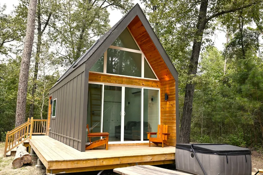 Luxury Cabin with private hot tub (Huergas) - Image 1