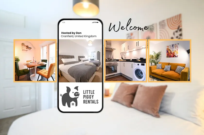 Spacious 2 Bedroom Balcony Flat with Parking and Fast WiFi - Image 1
