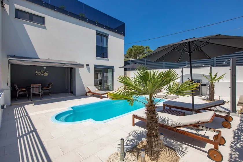 Modern Holiday House Jadranka With Pool, Pinezići, Croatia - Image 1