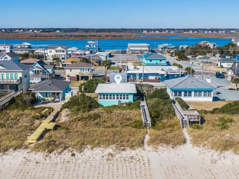 703 VED HAVET: 2 BR / 1 BA havet i Topsail Beach, 4 sovepladser - Image 1