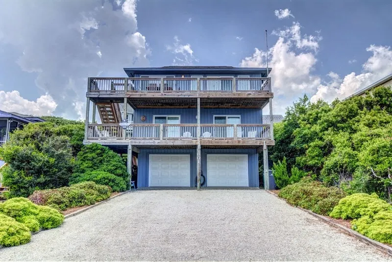 TILBAGE ET BIT: 4 BR / 3 BA anden række med havudsigt i Surf City, 8 sovepladser - Image 1