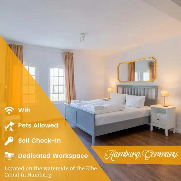 Premium 3-room apartment, right on the Elbe Canal - Image 1