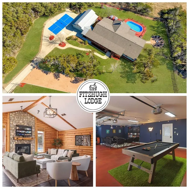 Fitzhugh Lodge: Pool, Pickleball, Poker- Sleeps 16 - Image 1