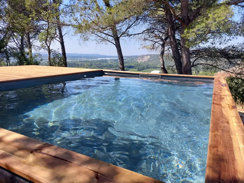 New, Avignon. House, heated pool and view - Image 1