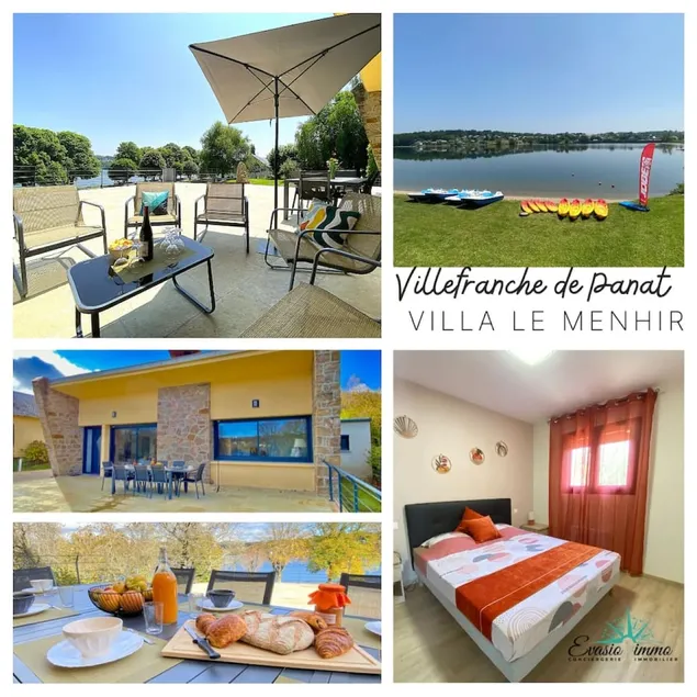 Villa le Menhir 4 Ch au Bord du Lac et Terrasse - Image 1