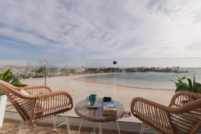 NEW! Ran de Mar: Beachfront Studio Port Alcudia - Image 1