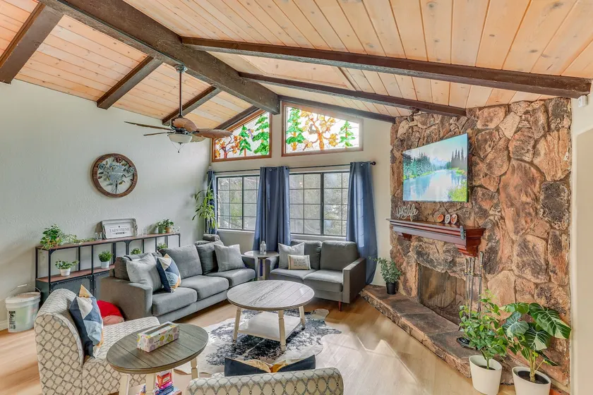 Crestline Home w/ Private Hot Tub: Steps to Lake! - Image 1