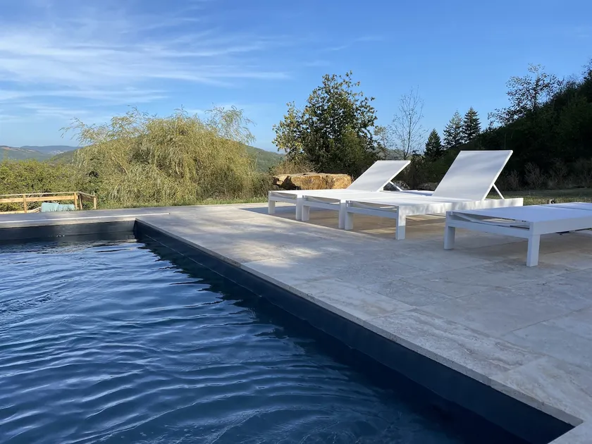 Ferienhaus 'La Grande Combe' mit Bergblick, privatem Pool und WLAN - Image 1