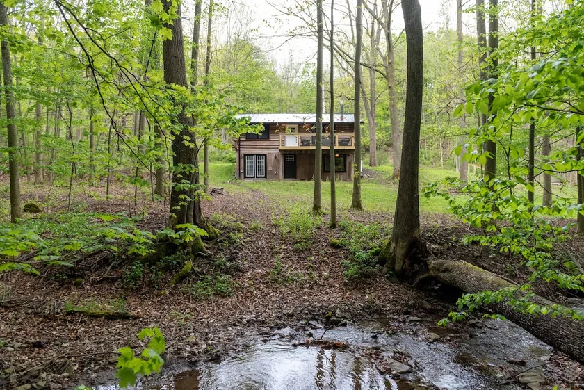 Secluded Naples Cabin W/ Deck & Stream Views - Image 1