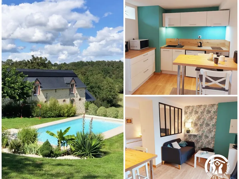 Vacation rental in Montsûrs-Saint-Céneré, 1 bedroom, 2 people - Image 1
